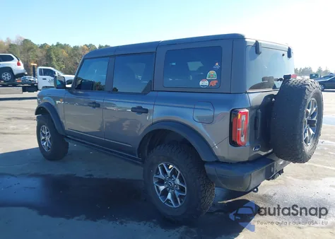 2022 Ford Bronco Badlands z USA, uszkodzony, nr VIN 1FMEE5DH3NLB02995